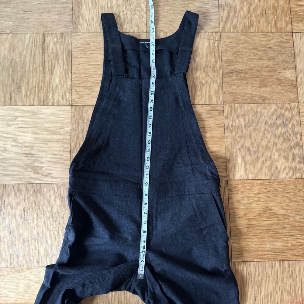Club Monaco Wool Jumpsuit Overalls Gray Size 6 Sleeveless Long Pant - Picture 9 of 12